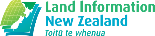 Logo land information nz